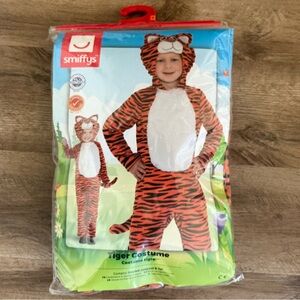 Smiffys Tiger Kids Costume Tween Size 12 + Years Halloween Animal Big Cat Jumpsu